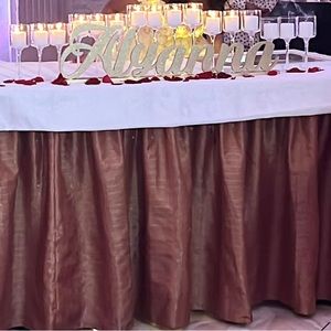 16 Candles holders for a Sweet 16 Candle Lighting Ceremony